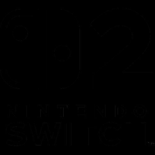 Nintendo Switch logo showing Joy‑Con controllers forming a stylized console emblem