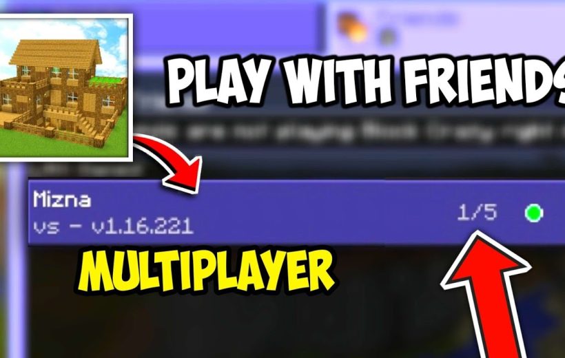 Minecraft server listing showing wooden house thumbnail, server name, and player count indicator