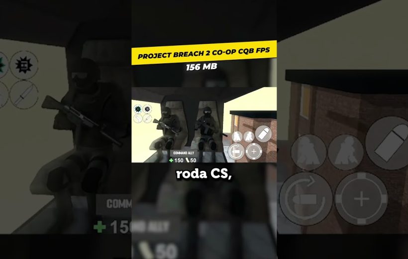 Two armed soldiers sitting inside a helicopter cockpit in a mobile FPS game UI