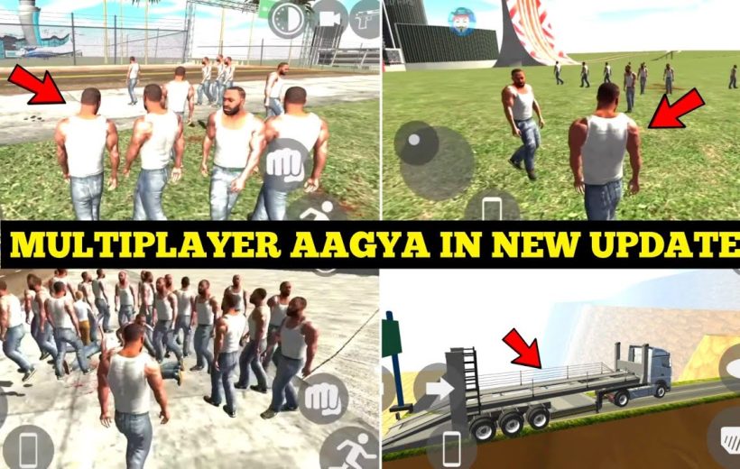 Game screenshots showing multiple identical male avatars in white tanks and open fields.