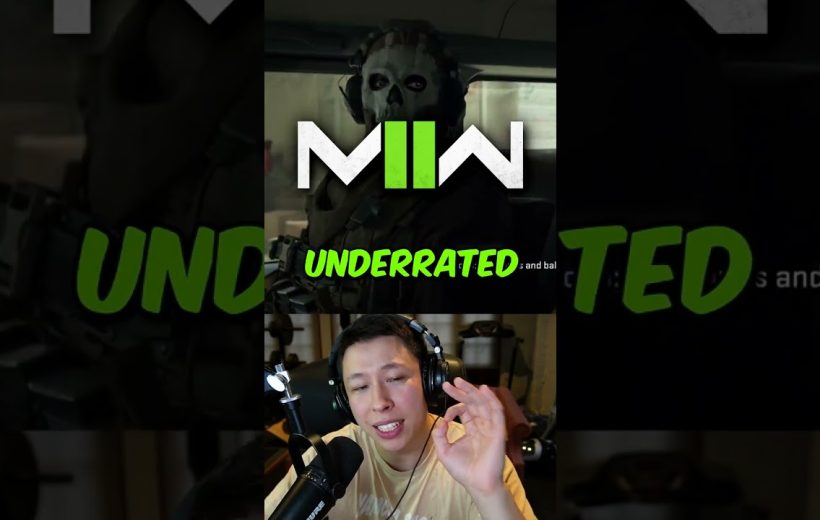 Streamer wearing headphones speaking into microphone beneath "MIIN" logo and "UNDERRATED" text