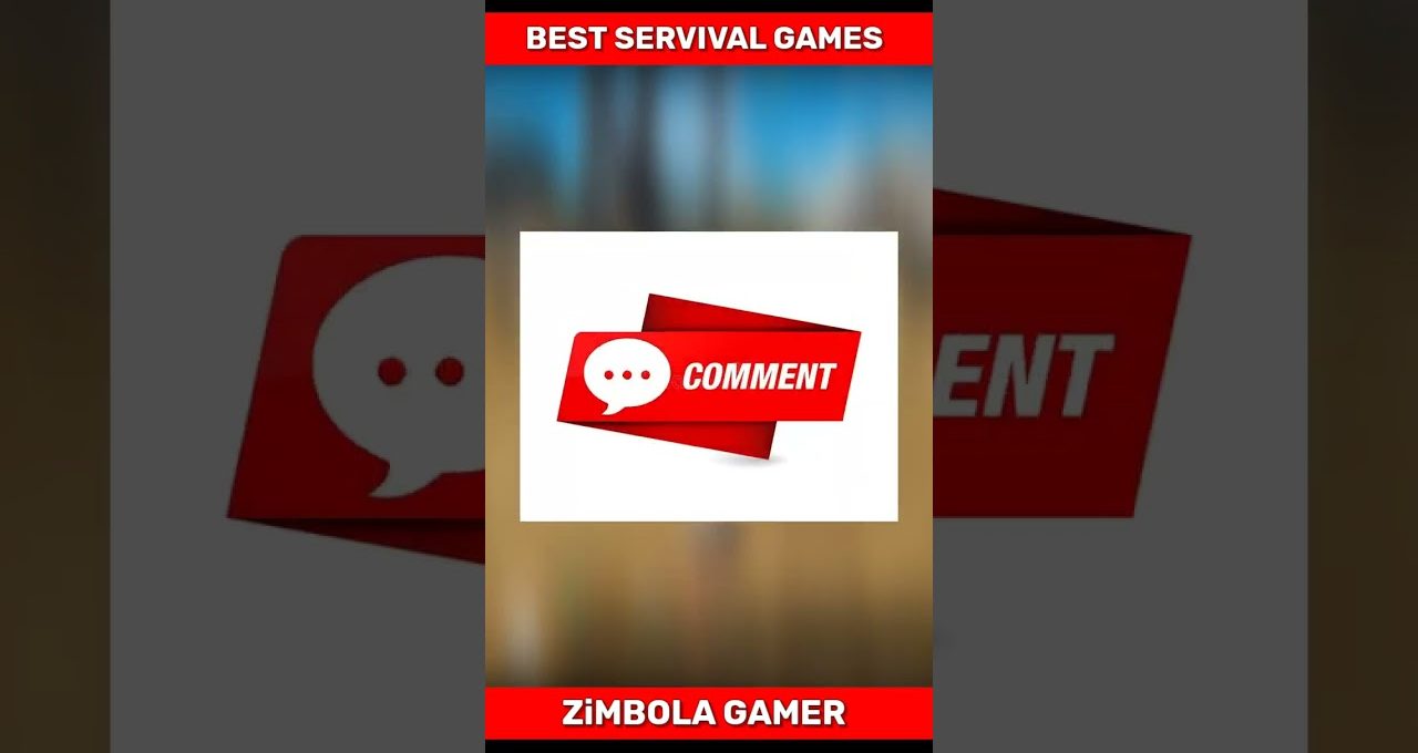 Red comment badge graphic with speech bubble and "COMMENT" text on blurred background