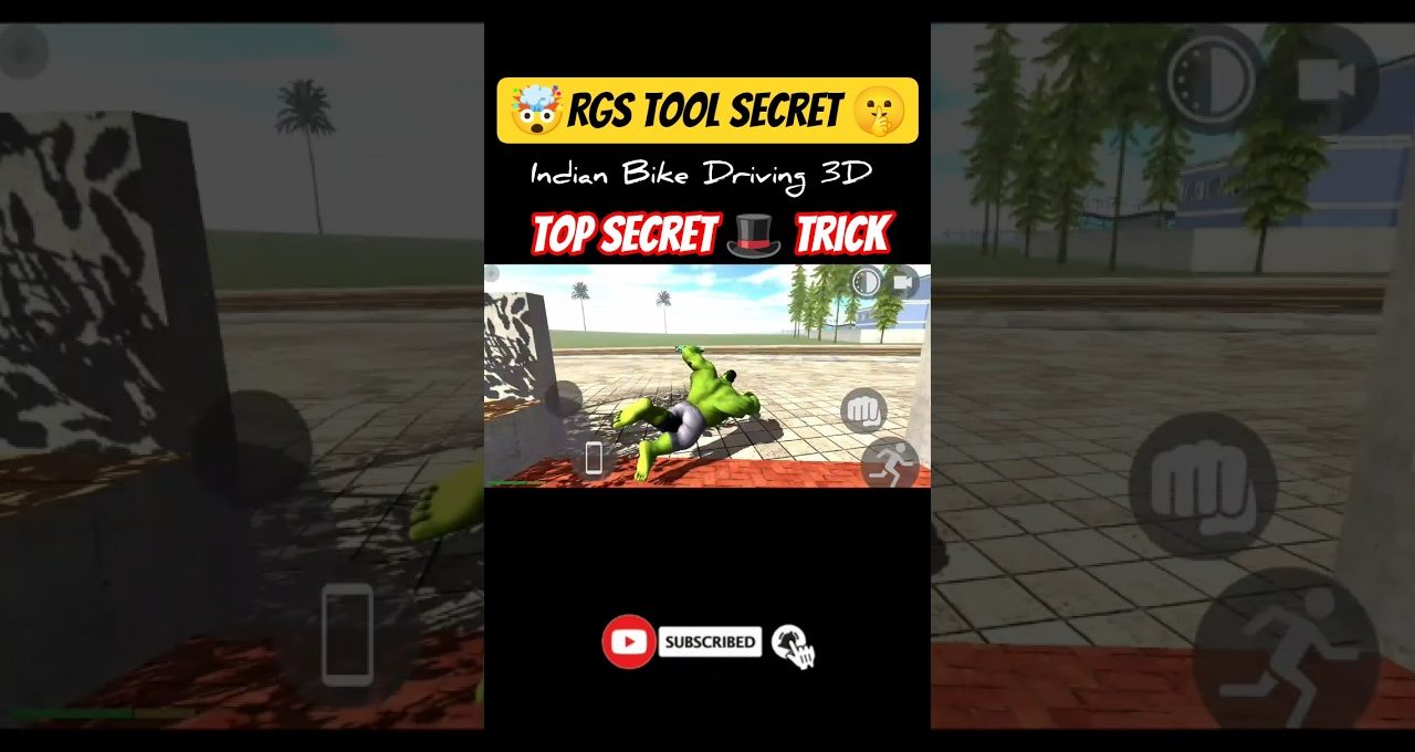Green muscular character lying on pavement in a game screenshot with overlay text.