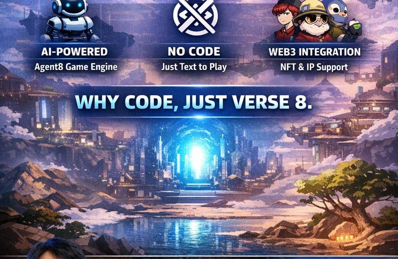 Verse 8 no-code AI platform turning text into 3D multiplayer games for creators