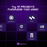 Purple grid showing top 10 fundraising projects this week with project logos and names